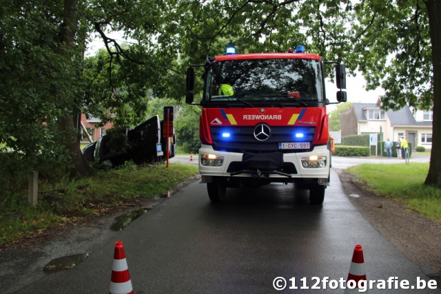 Verkeersongeval te Kapellen