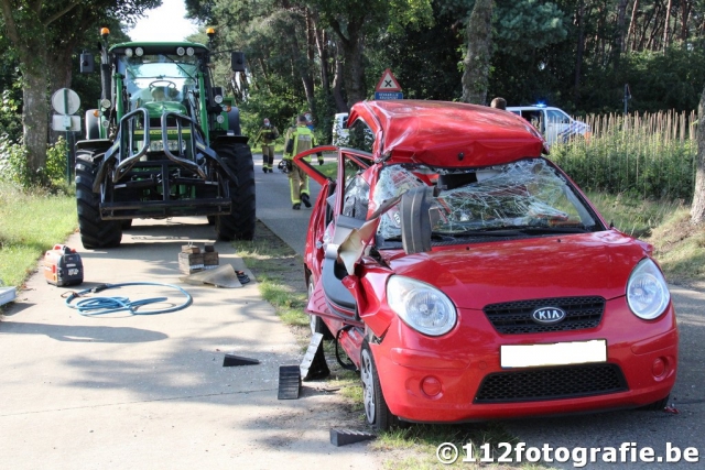 Verkeersongeval te Wuustwezel