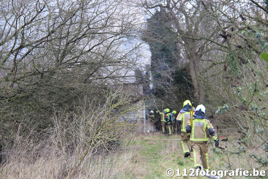 woningbrand te Schoten