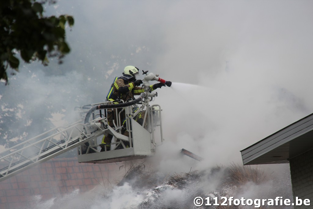 brand gebouw